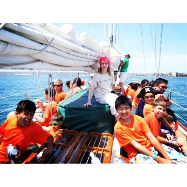 Boy Scout Merit Badges aboard JADA