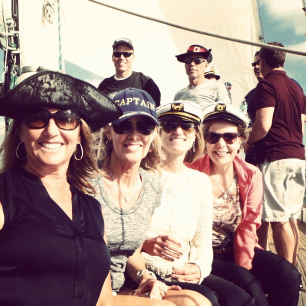 Birthday with Friends aboard JADA