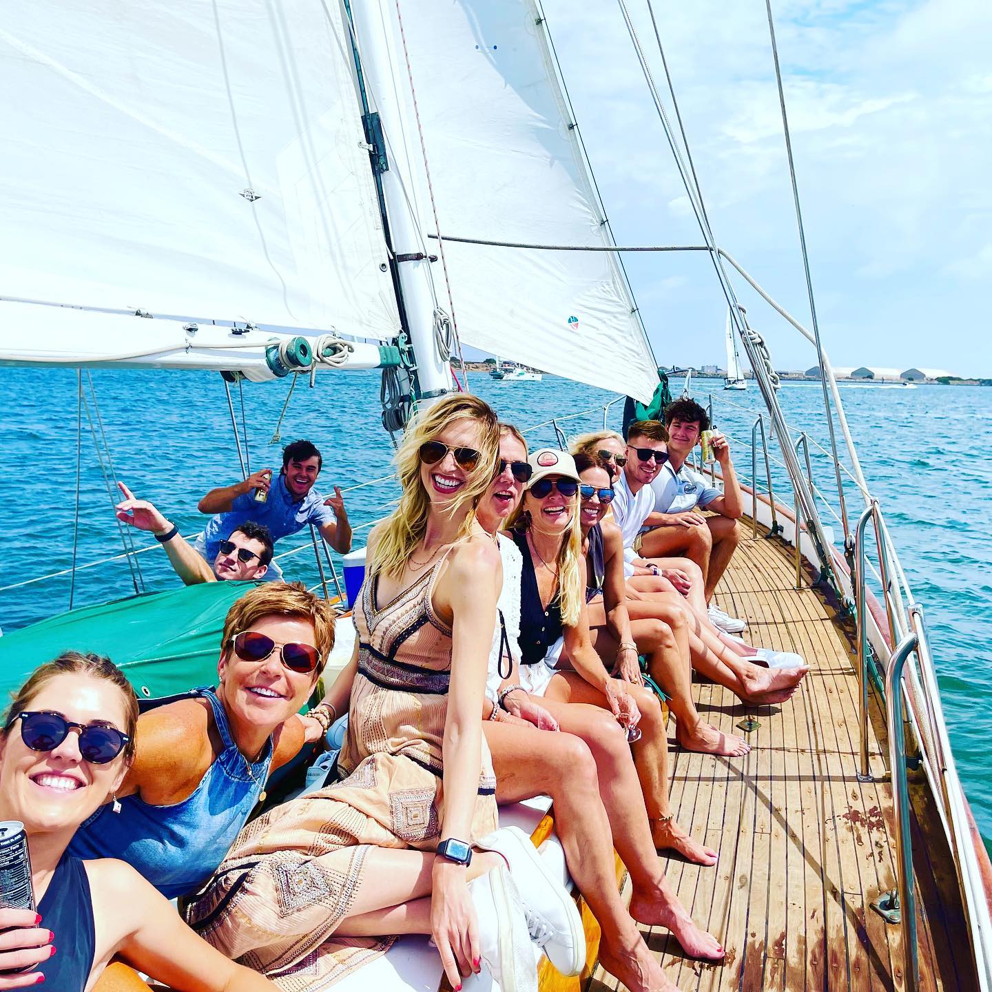 Happy Faces Aboard aboard JADA