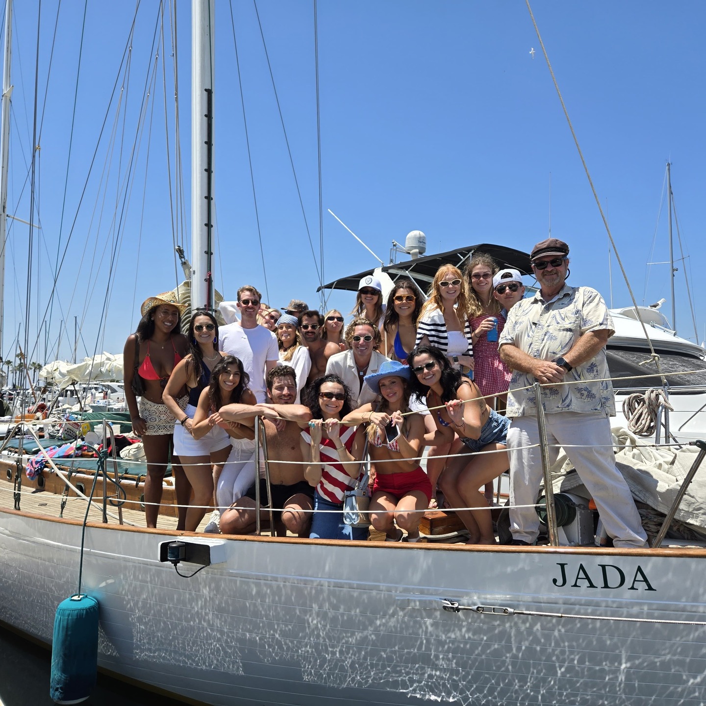 Bachelorette Party aboard JADA
