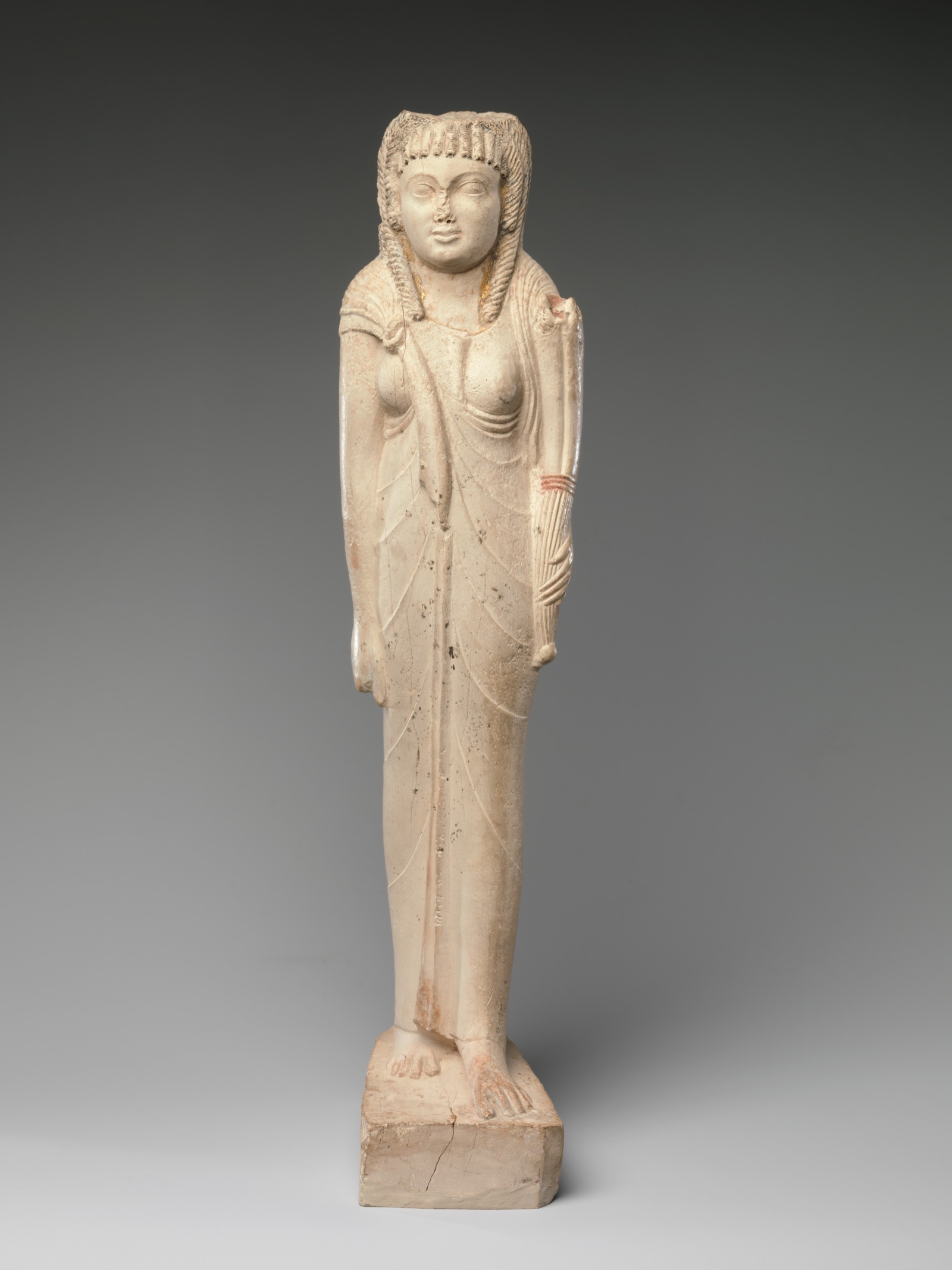 *Statuette of Arsinoe II for her Posthumous Cult*, ca. 150–100 BCE — Metropolitan Museum of Art, New York (acc. 2010.135). Metropolitan Museum of Art, New York. Open Access.